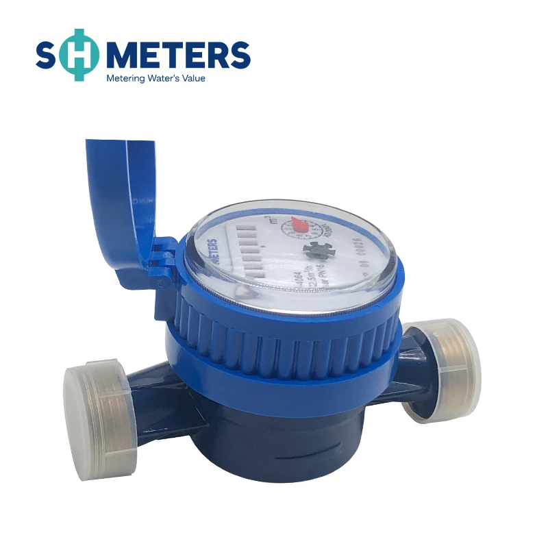 portable mechanical water flow meter brass single-jet body portable mechanical water flow meter brass single-jet body