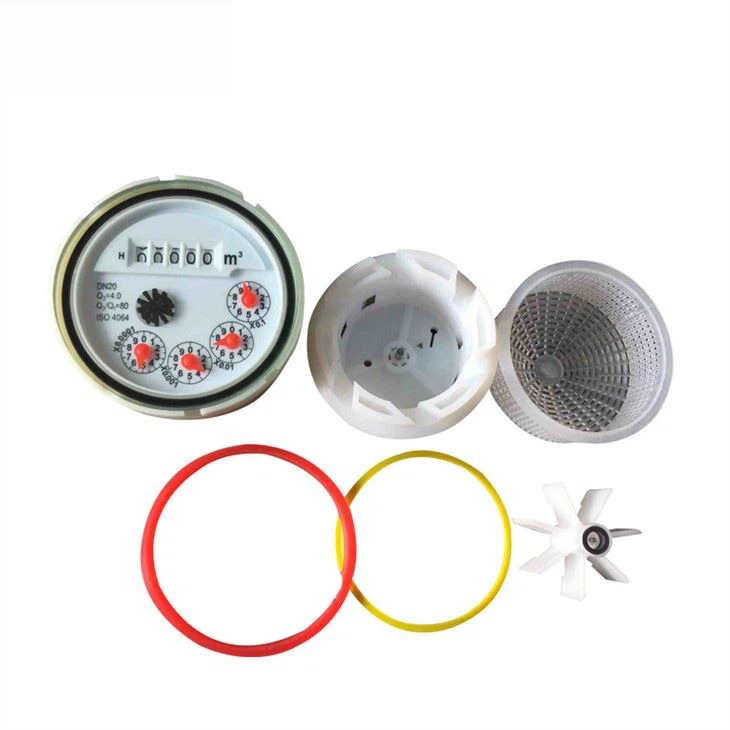 DN15mm Multi Jet Plastic Water Meter Mechanism