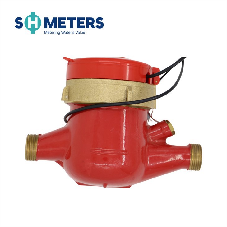 3/4inches Domestic Multi Jet Water Meter For Hot Water