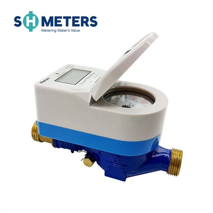 Brass Water Meter Body Prepaid Water Meter IC Card Smart Digital Prepaid Water Meter