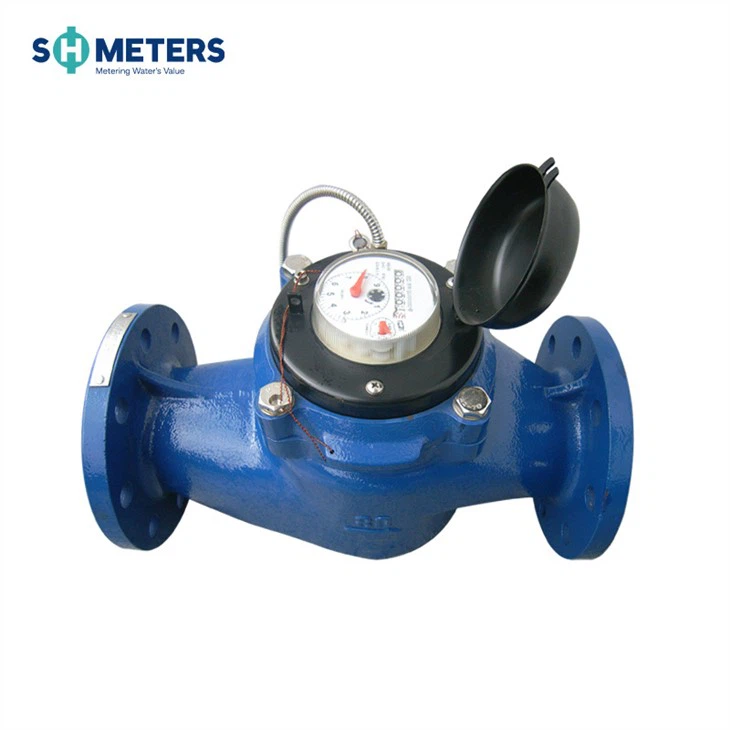 Bulk Flow Meter Price List Cast Iron Vertical Screw Woltman Water Meter Pulse Sensor Mechanical Water Meter