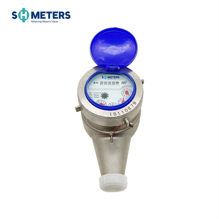 DN15~50mm Impulse Output Stainless Steel Multi Jet Water Meter DN15~50mm Impulse Output Stainless Steel Multi Jet Water Meter
