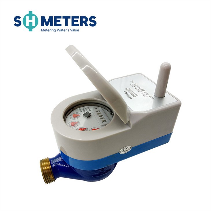 DN15 Rs485 Smart Valve Residential Lora Water Meter