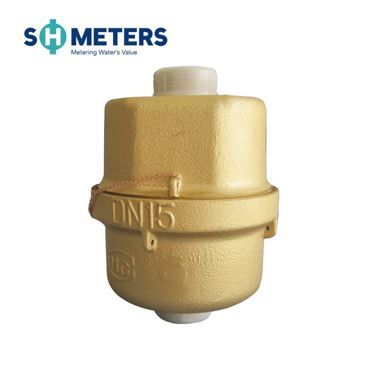 DN15mm Brass R200 Volumetric Impulse Water Meter Manufacturers ...