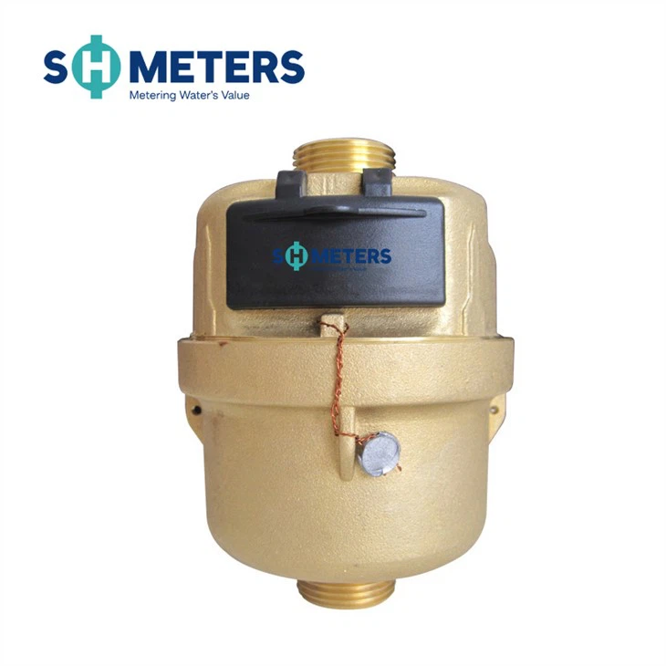 DN15mm Brass R200 Volumetric Impulse Water Meter DN15mm Brass R200 Volumetric Impulse Water Meter