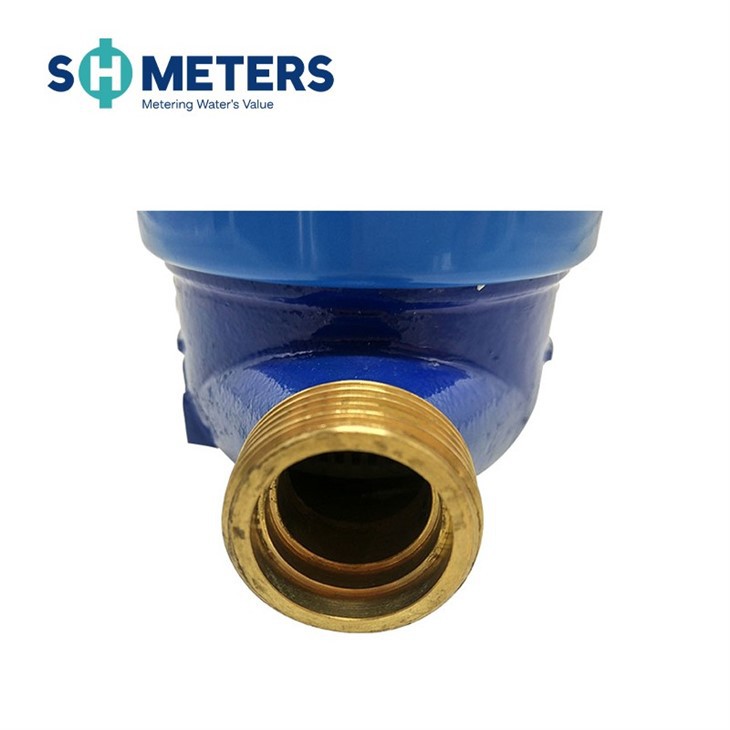 DN25 Brass Body Prepaid IC Card Water Meter
