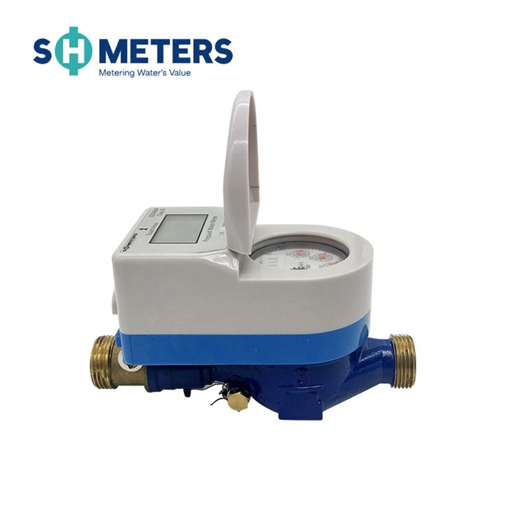 DN25 Brass Material IC Card Prepaid Water Meters