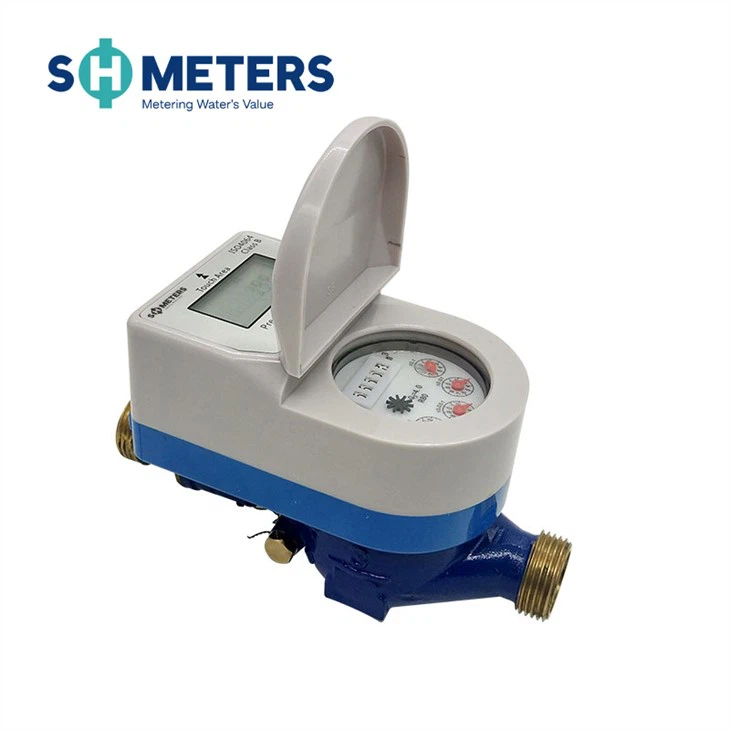 DN25 Brass Material IC Card Prepaid Water Meters
