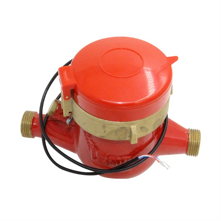 Indoor Hot Domestic Multi Jet Water Meter 40 mm