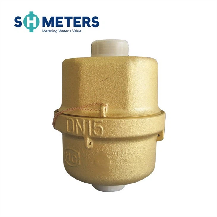 Mechanical Brass Pipe Volumetric Water Meter Maldives