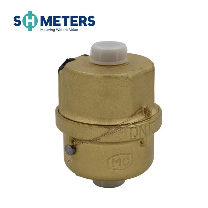 Mechanical Brass Pipe Volumetric Water Meter Maldives