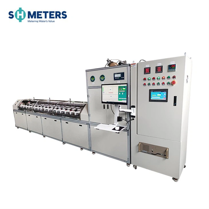 Piston Water Meter Test Bench For Ultrasonic Water Meters