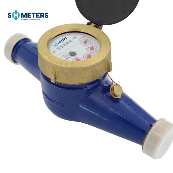 R160 Multi Jet Liquid Sealed Type Brass Water Meter