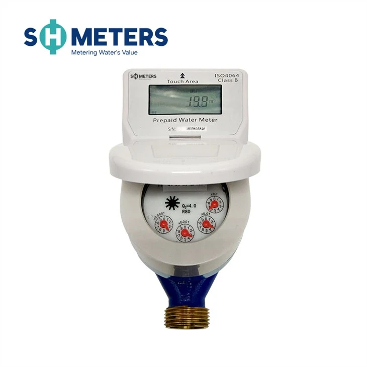 RF Card Prepaid Smart Water Meter RF Card Prepaid Smart Water Meter