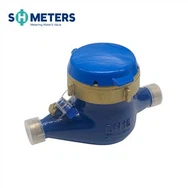 1/2" -2" Inch Multi-jet Dry-Dial Brass Water Meter For Hot/cold Water Meter Pulse Output Optional
