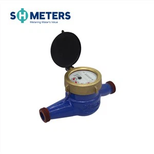 DN15~DN50 class b Brass Multijet Water Meter output pulse