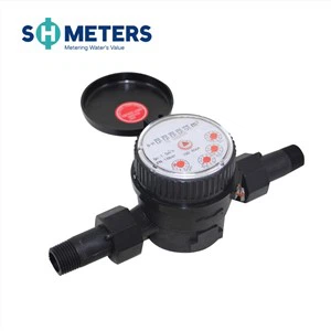 Domestic Plastic Class B Single Jet Indoor Water Meter