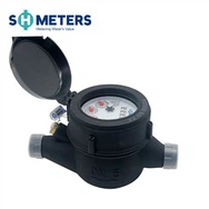Dry Cold Type Multi-Jet Plastic Water Meter Iso 4064 Pulse Water Meter
