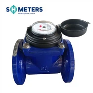 Industrial Woltman Water Meter Flanges 400mm Diameter Water Meters