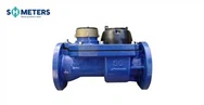 High Quality Iron Turbine Dry Combination Water Meter With ISO