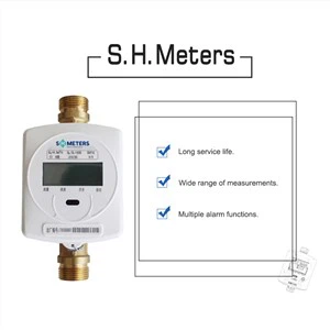 Residential Ultrasonic Water Meter Remote Reading Rs485 Water Flow Meter