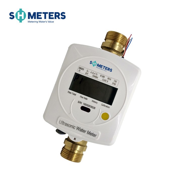 Smart Digital Ultrasonic Water Meter Lcd Display