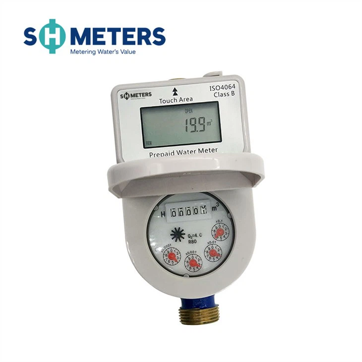 Smart Ic Card Digital Prepaid Water Meter with Software