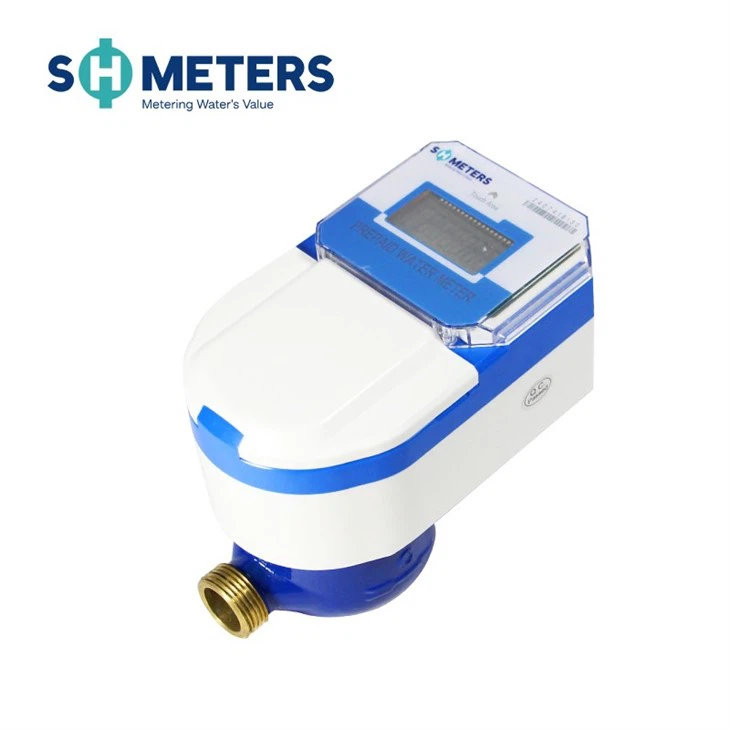 IC Card Prepaid Water Meter DN15~25mm high quality