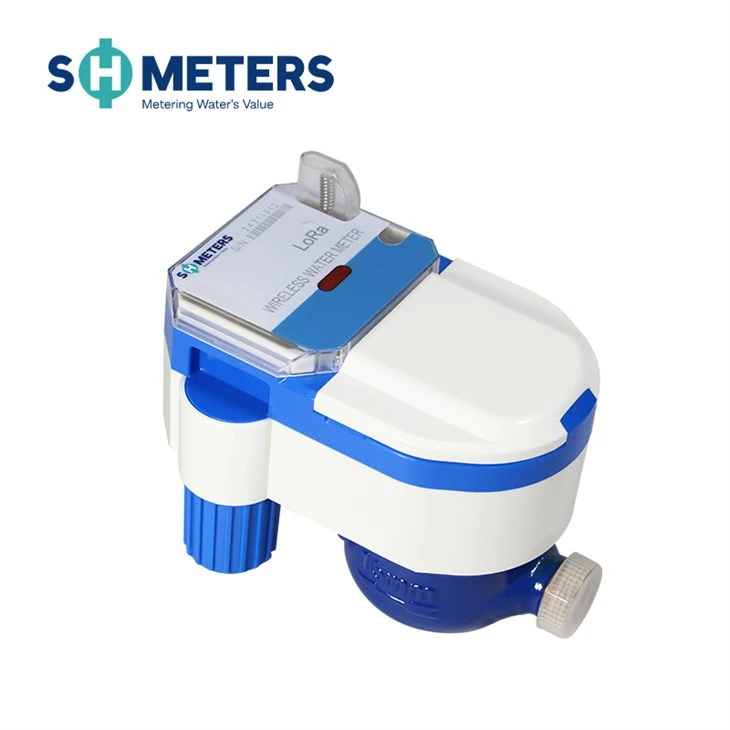 LoRa Smart Water Meter Brass Body DN15~ 25mm With Wireless Communications