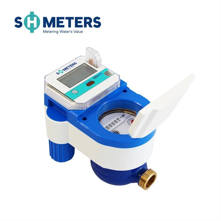 LoRaWAN Smart Water Meter DN15~25mm Brass Body