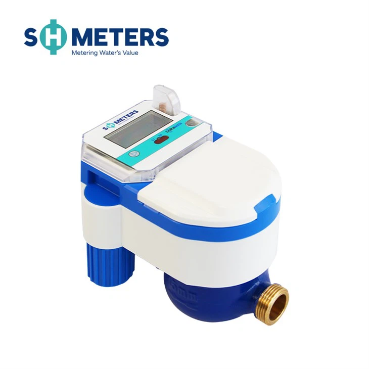 LoRaWAN Smart Water Meter DN15~25mm Brass Body