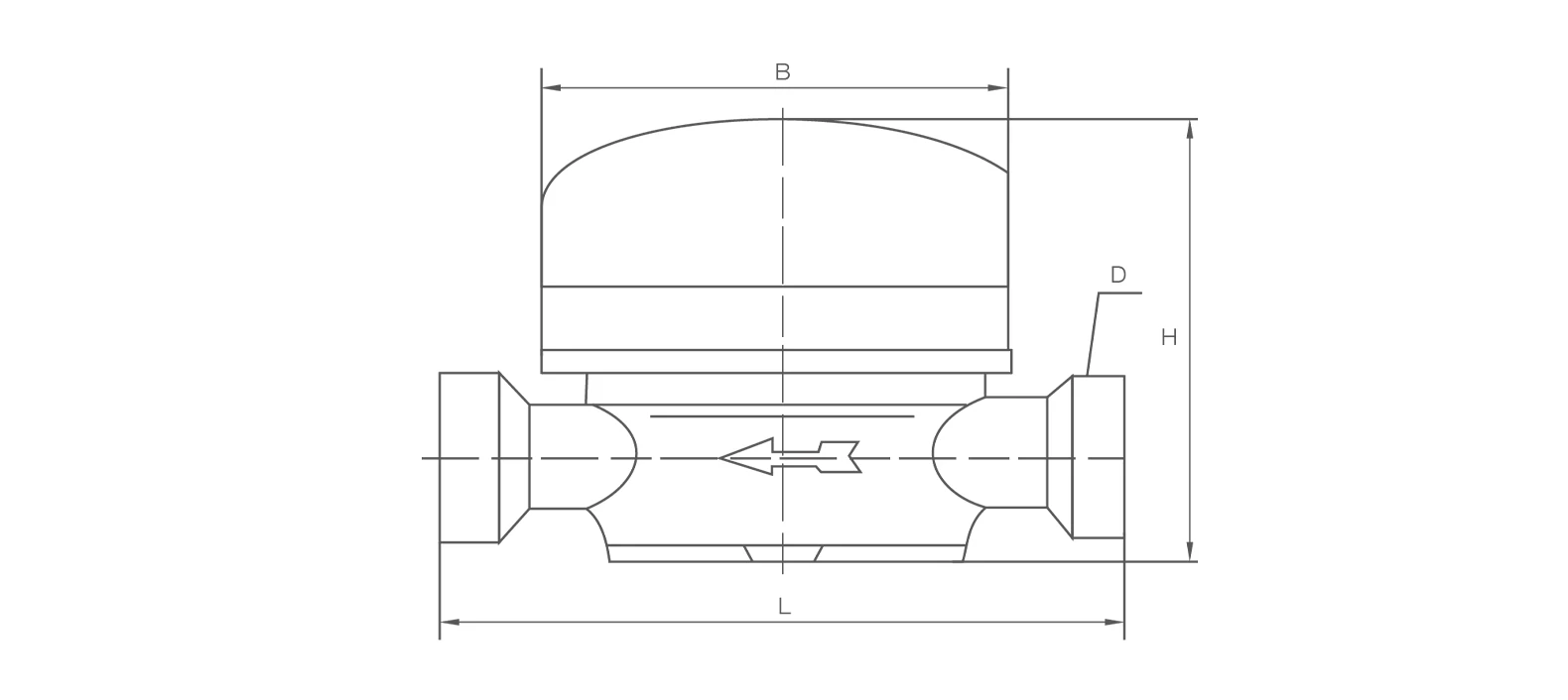 Single Jet Water Meter Overall Dimension & Weight Single Jet Water Meter Overall Dimension & Weight