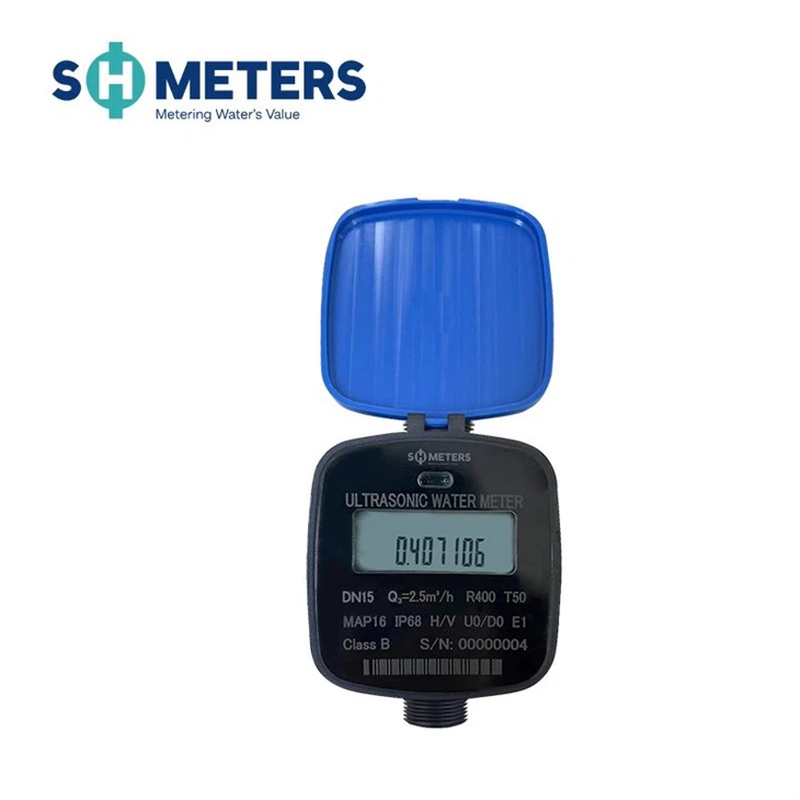 Remote Reading Water Meter R400 Ultrasonic Water Meter With Battery