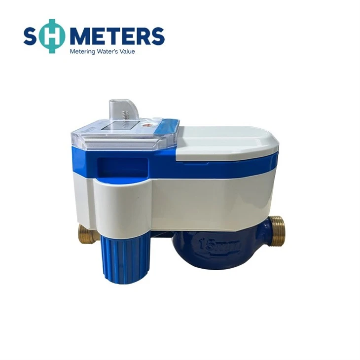 STS Prepaid Water Meter Brass Body DN15~25mm For Residential factory STS Prepaid Water Meter Brass Body DN15~25mm For Residential factory